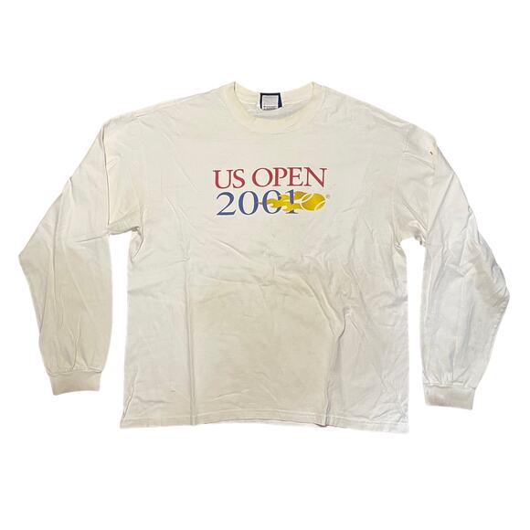 Vintage 2001 us open long sleeve tee xl - Picture 1 of 4
